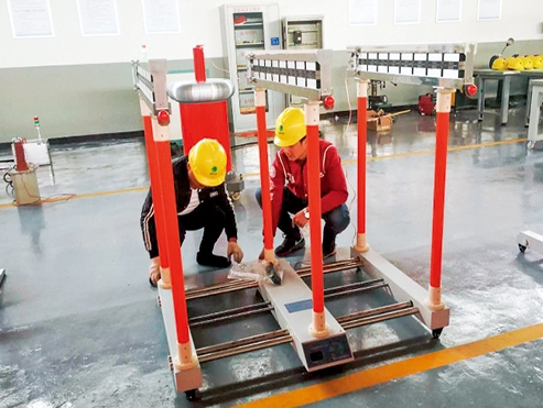 ¹úÍøÐÃÖݹ©µç¹«Ë¾Çå¾²¹¤ÓþßʵÑéÊÒ²âÊÔ×°±¸ÑéÊÕ